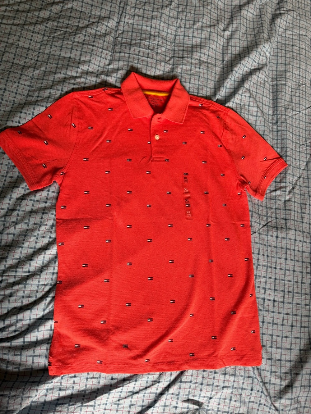 Tommy Hilfiger Polo with Micro Flag Embroidery